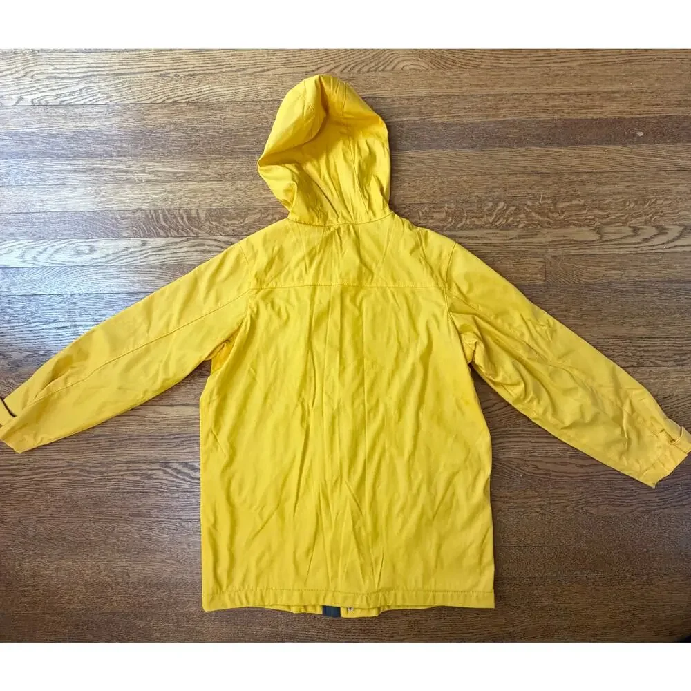 Gap Kids' Yellow Lined Rain Coat Size 10